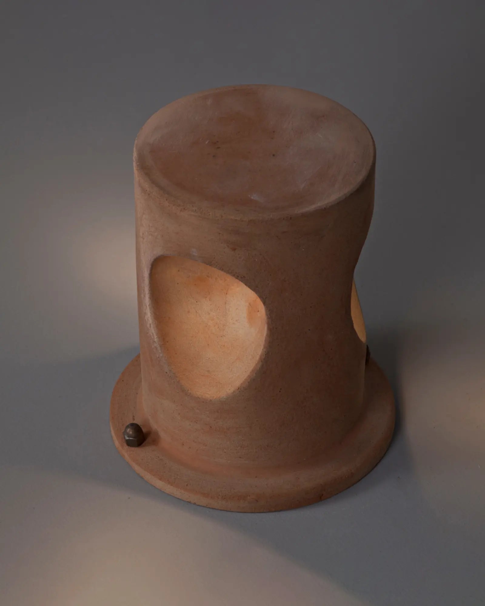 U boat pedestal bollard light