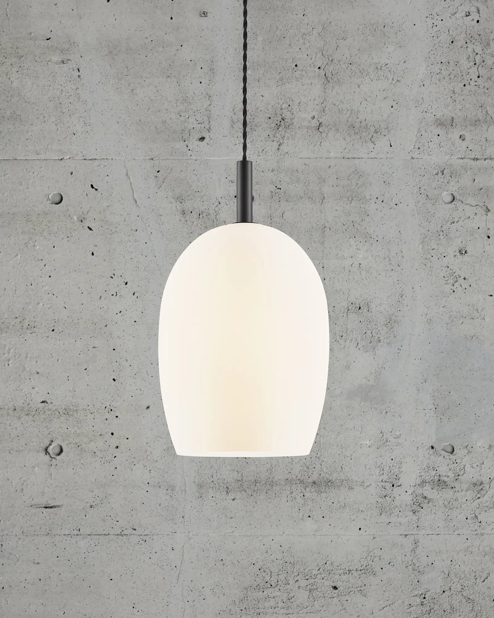 Uma blown glass pendant light