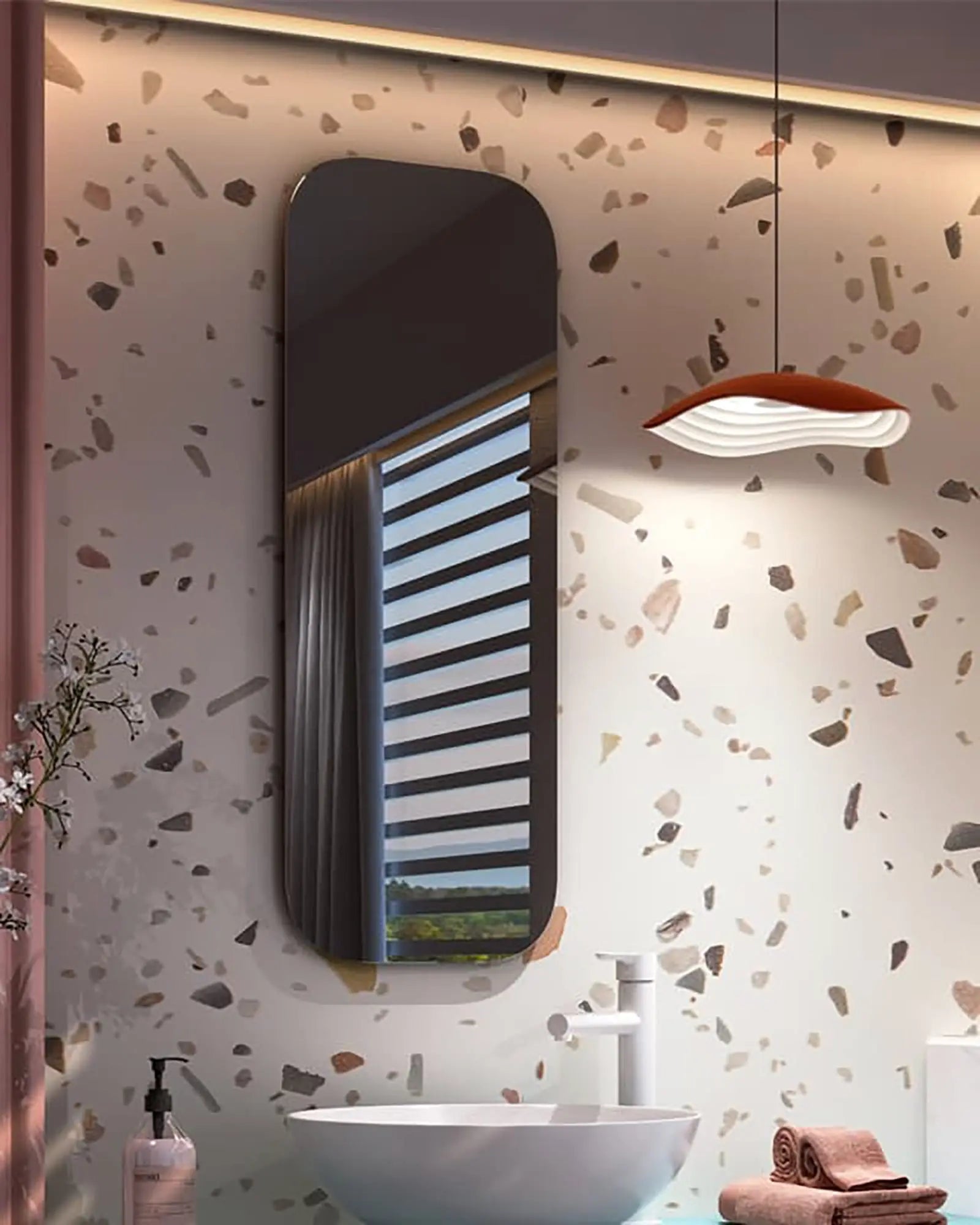 Valentina pendant light bathroom