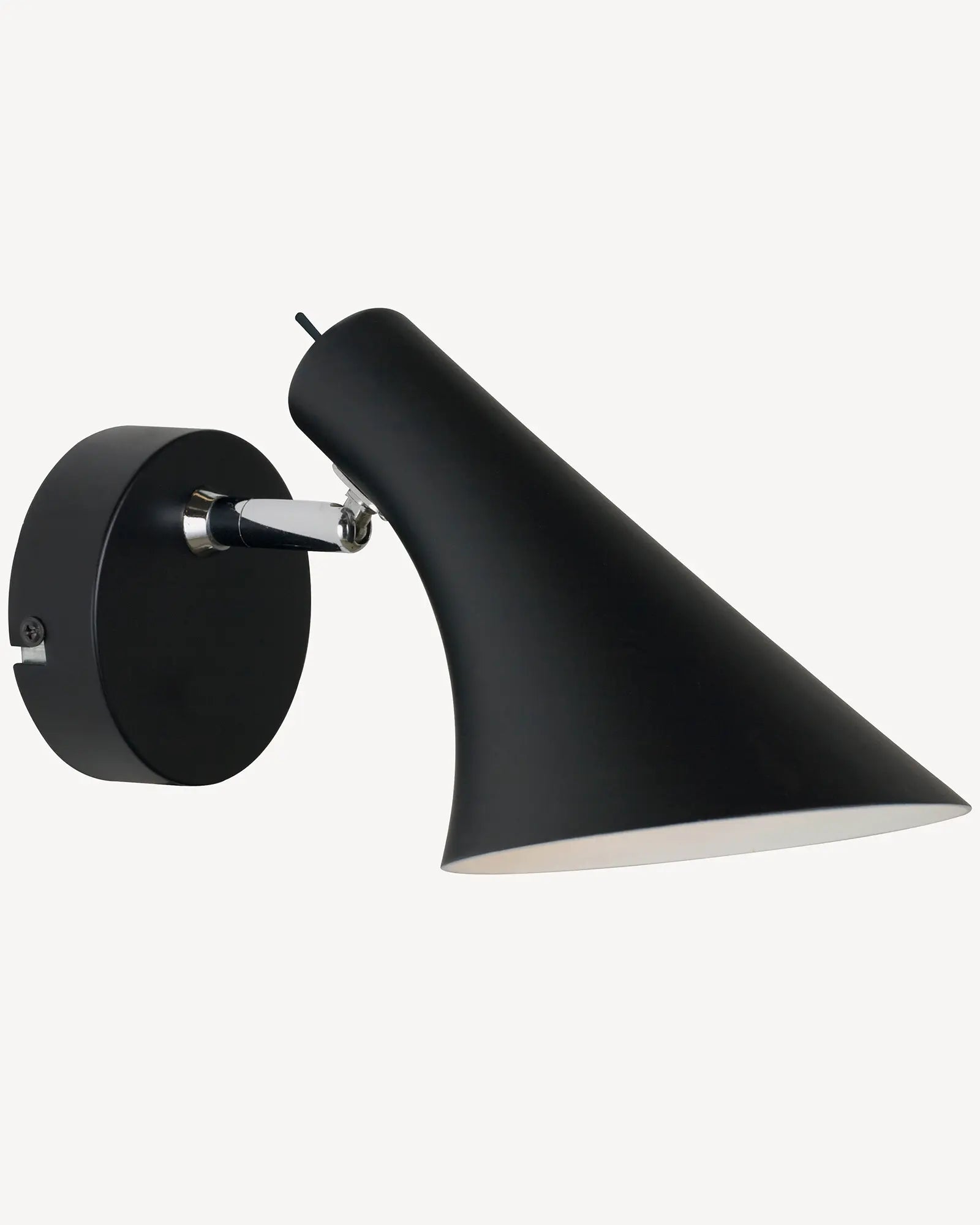 Vanila Scandinavian contemporary adjustable wall light black