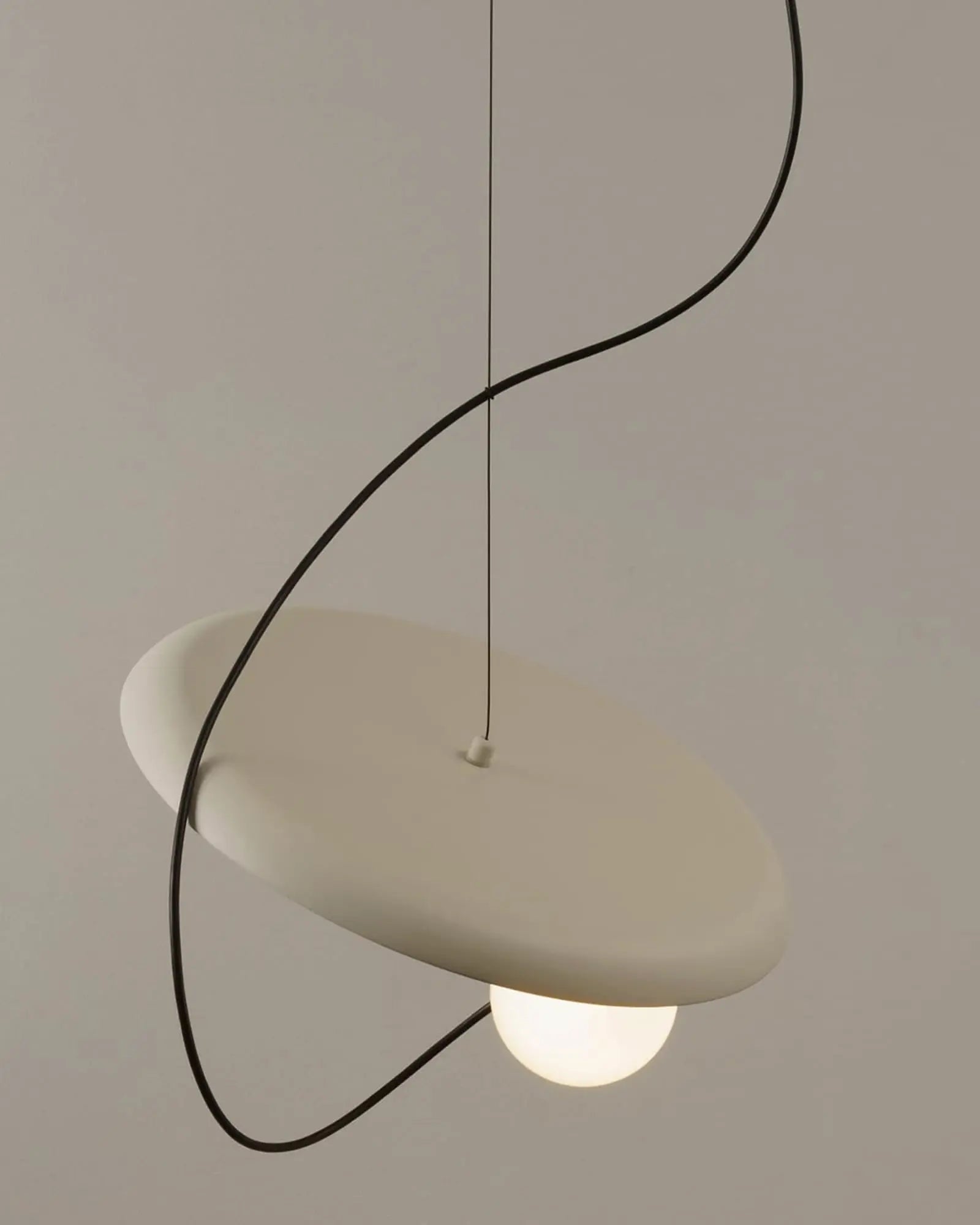 Wire pendant light