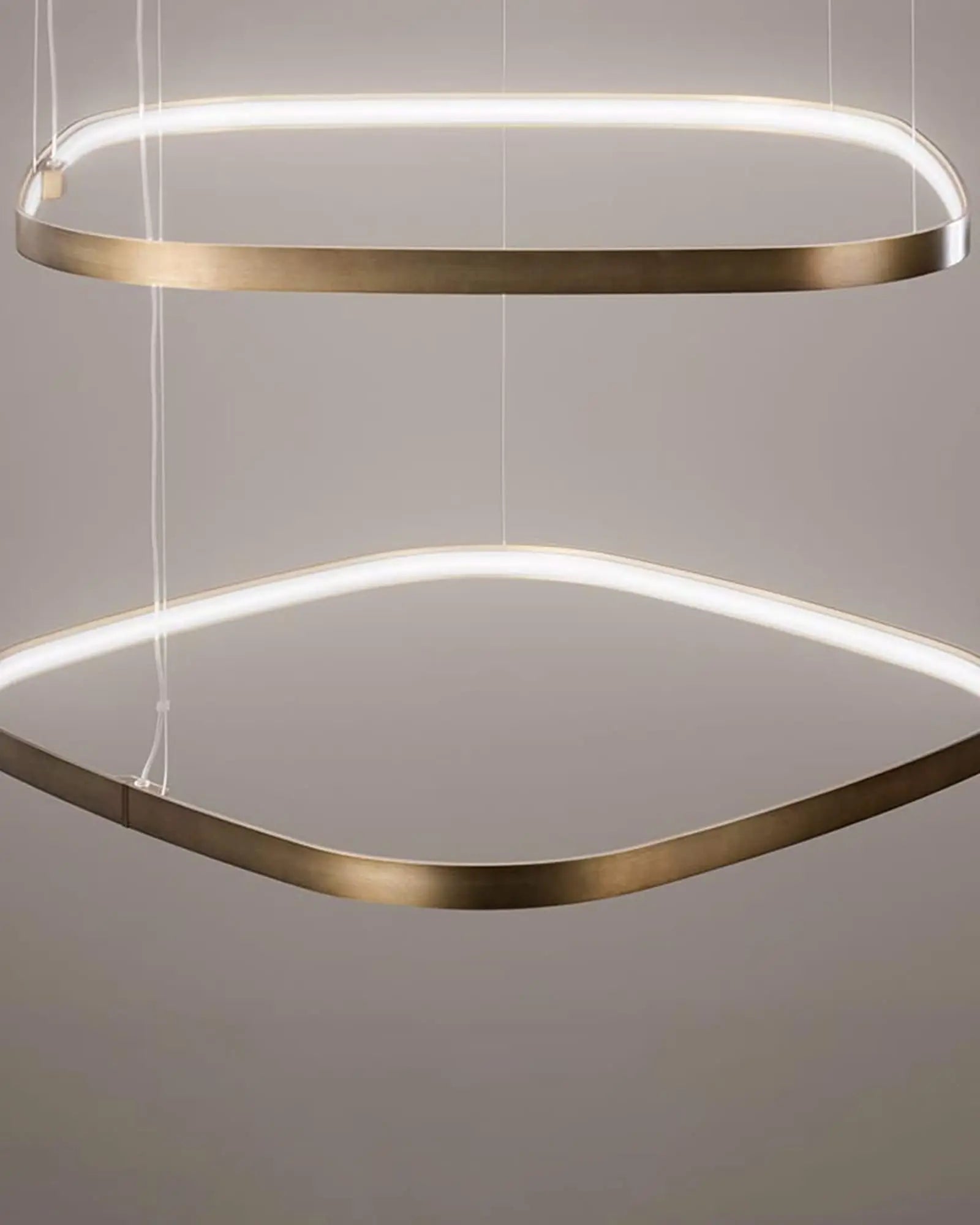 Zero square pendant light