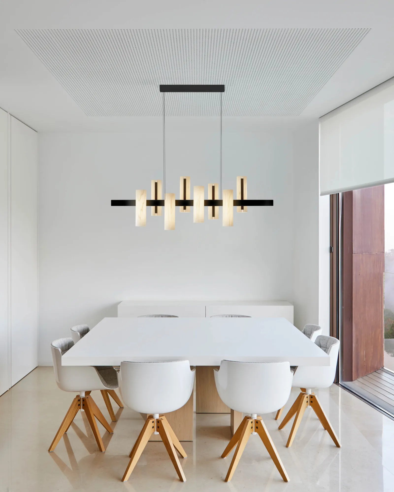 Black Note Pendant Light