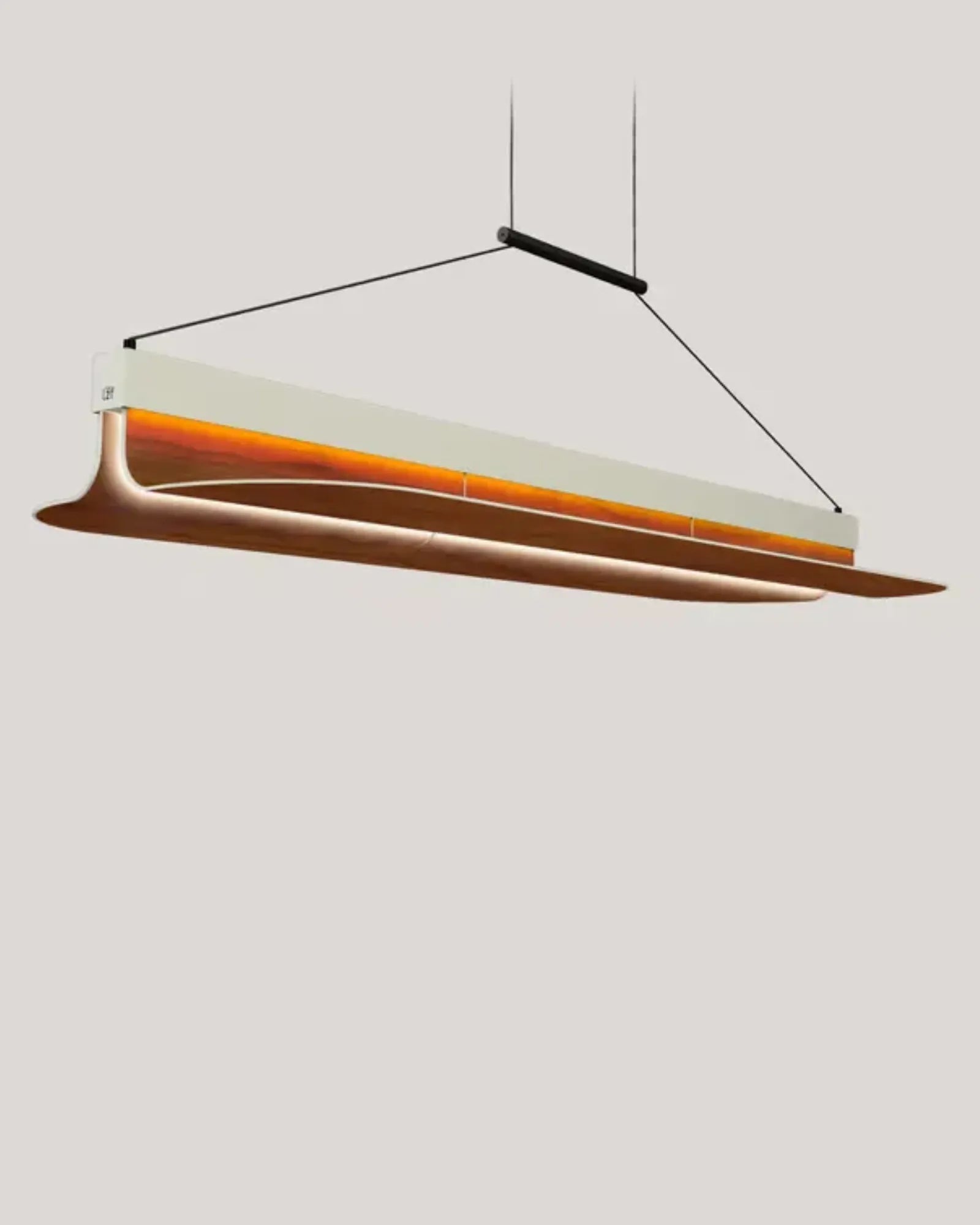 Omma Long Leaf Pendant Light