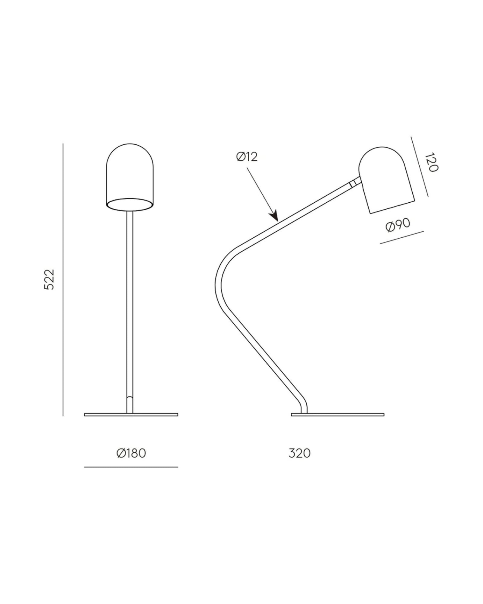 Pipe Table Lamp