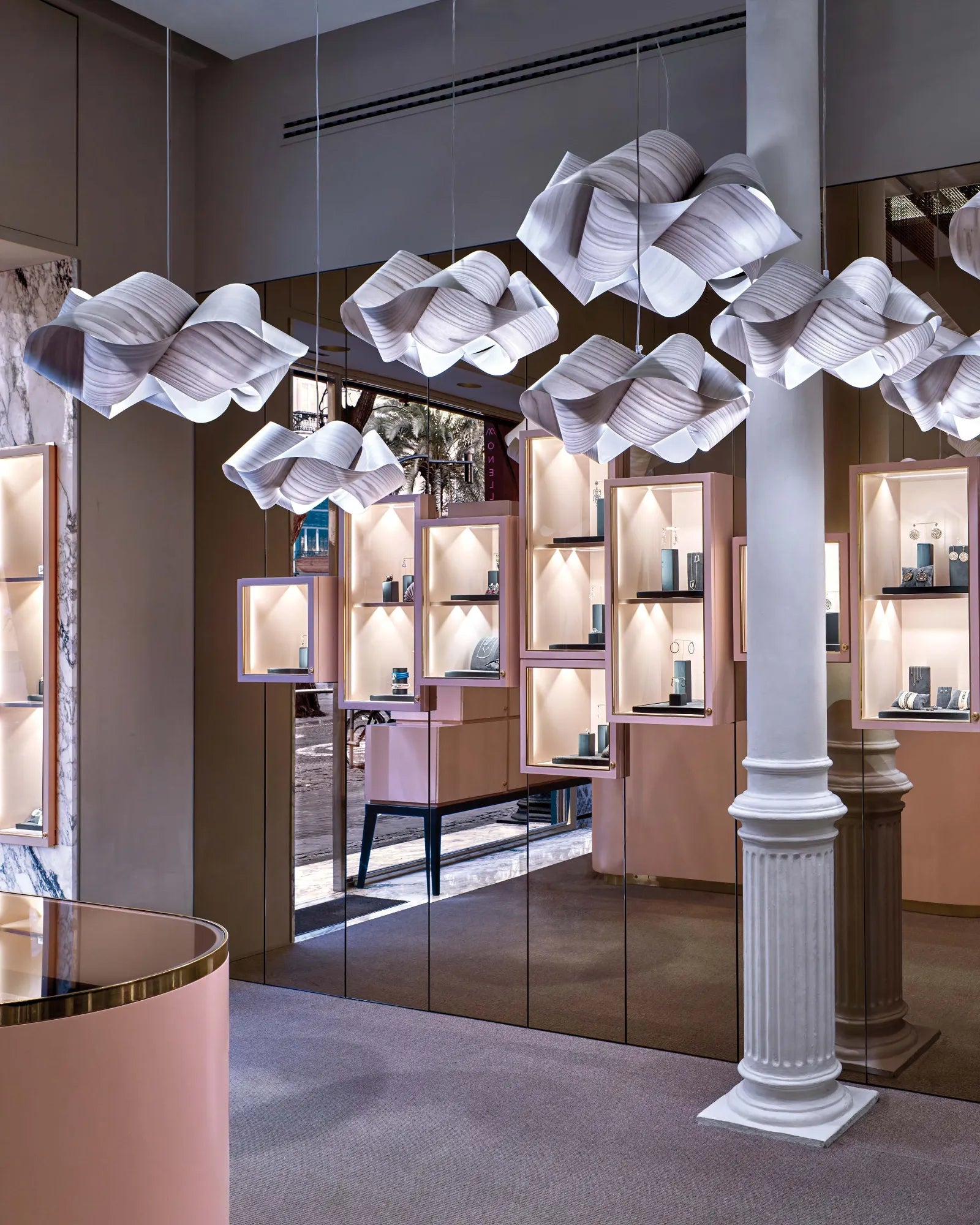 Swirl Pendant Light