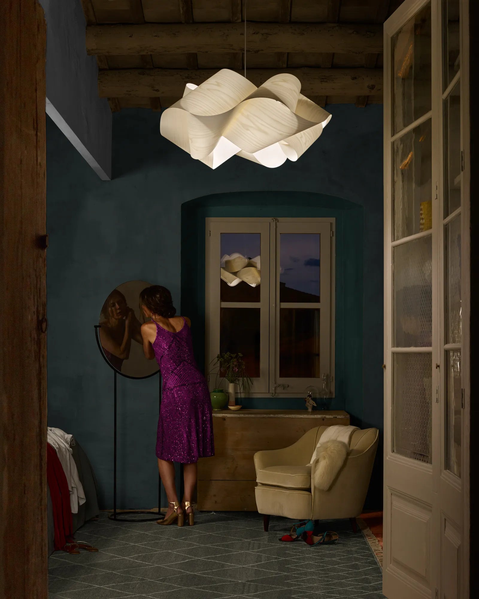 Swirl Pendant Light