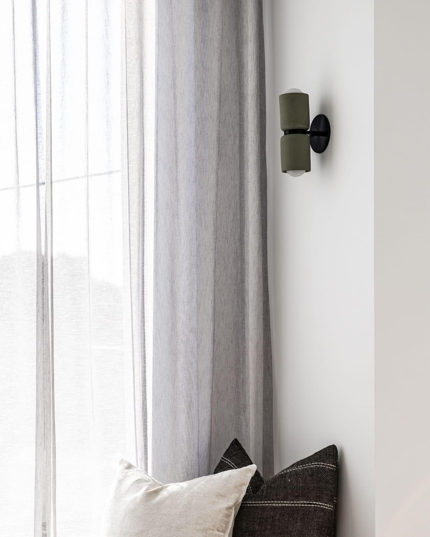 Terra 2 up and down wall light ceramic organic on Nook Collections