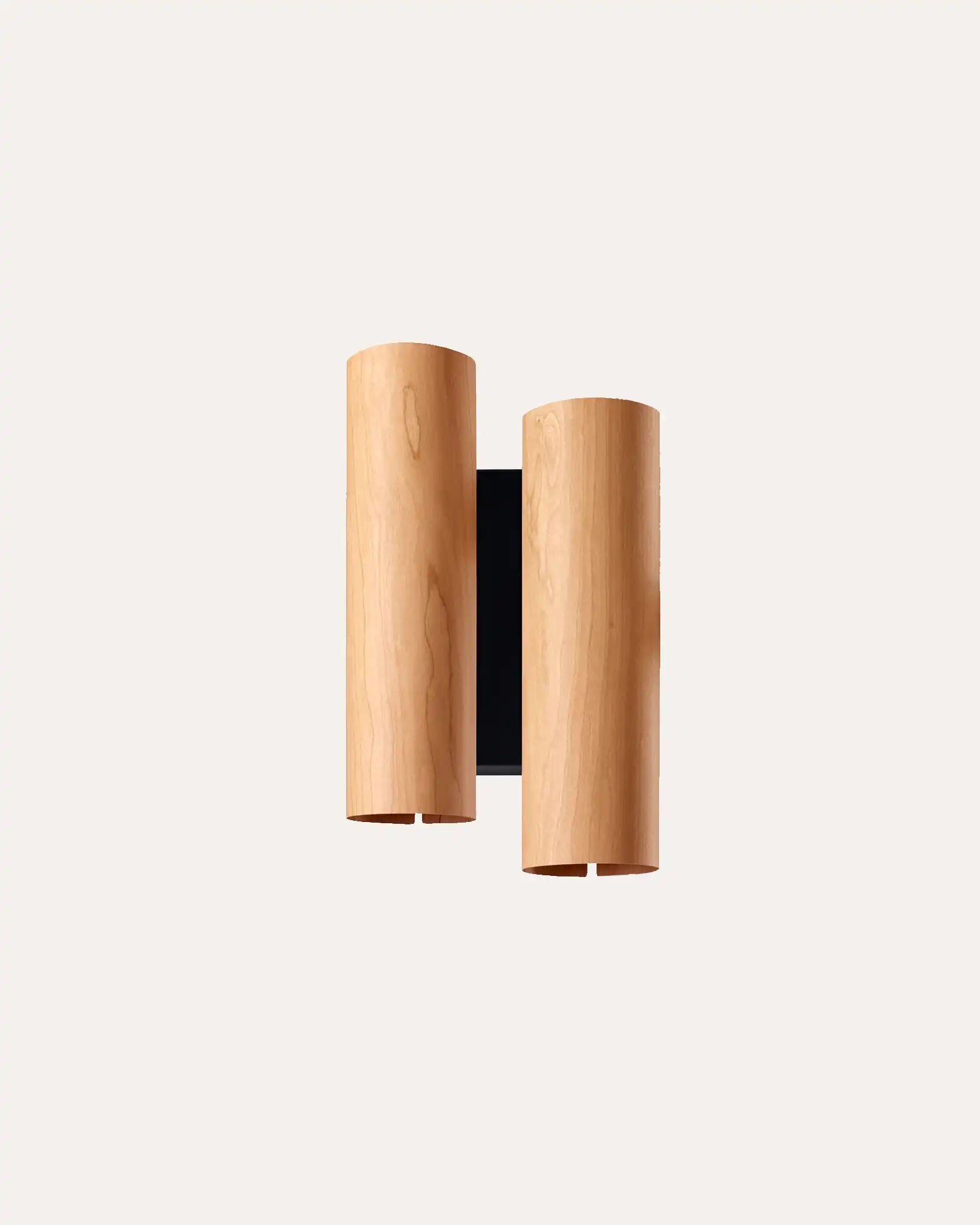 Black Note Double Wall Light