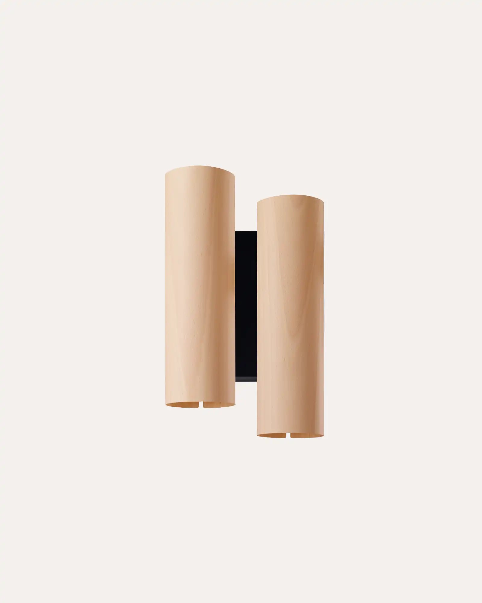 Black Note Double Wall Light