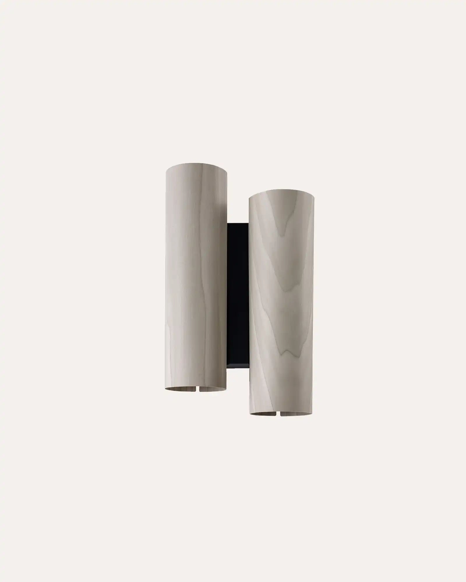 Black Note Double Wall Light
