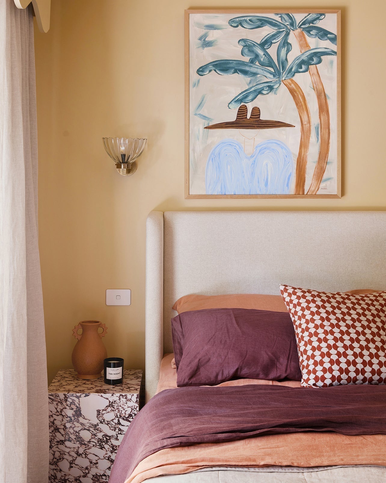 The Otis Wall Light featured in Three Birds Renovations' Pearl Beach House project