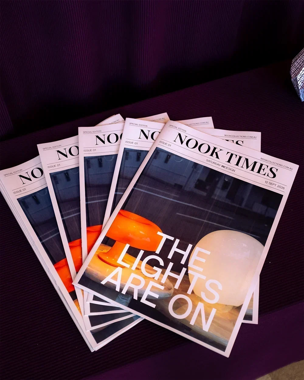 Nook Times: Saturday Indesign 2026