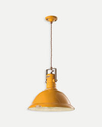 Industrial Wide Pendant Light