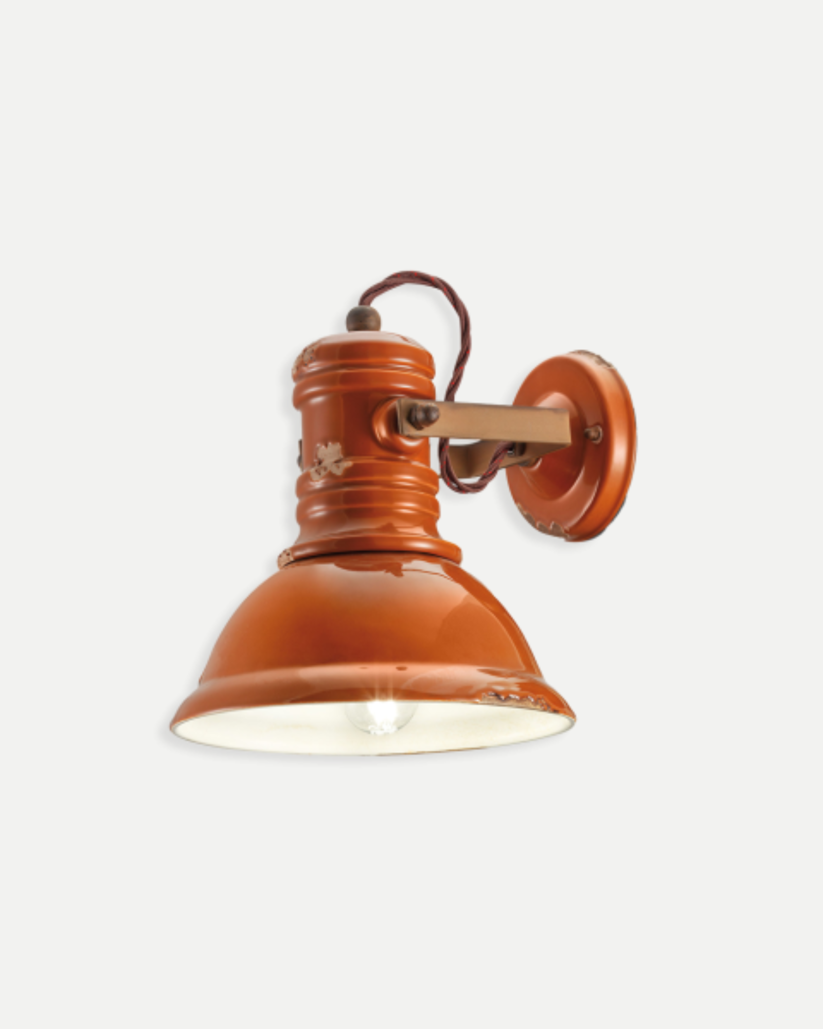 Industrial Dome Wall Light