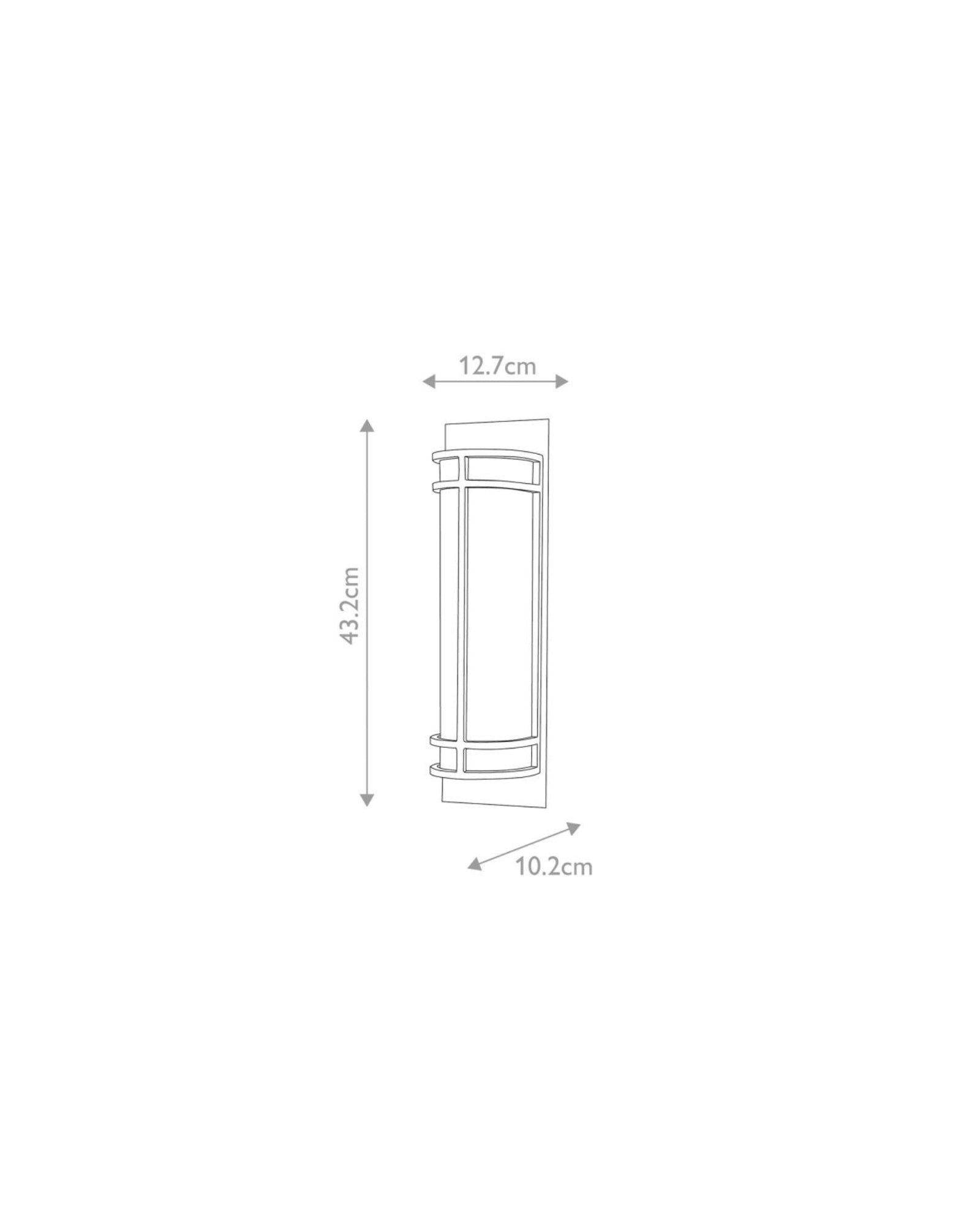 Fusion 2lt Wall Light