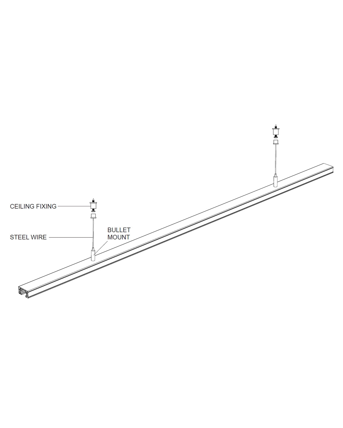1C Bullet Mount Suspension Kit