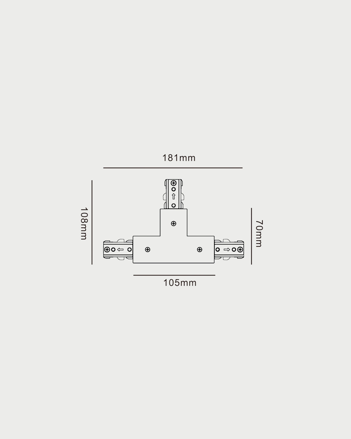 1C "T" Connector