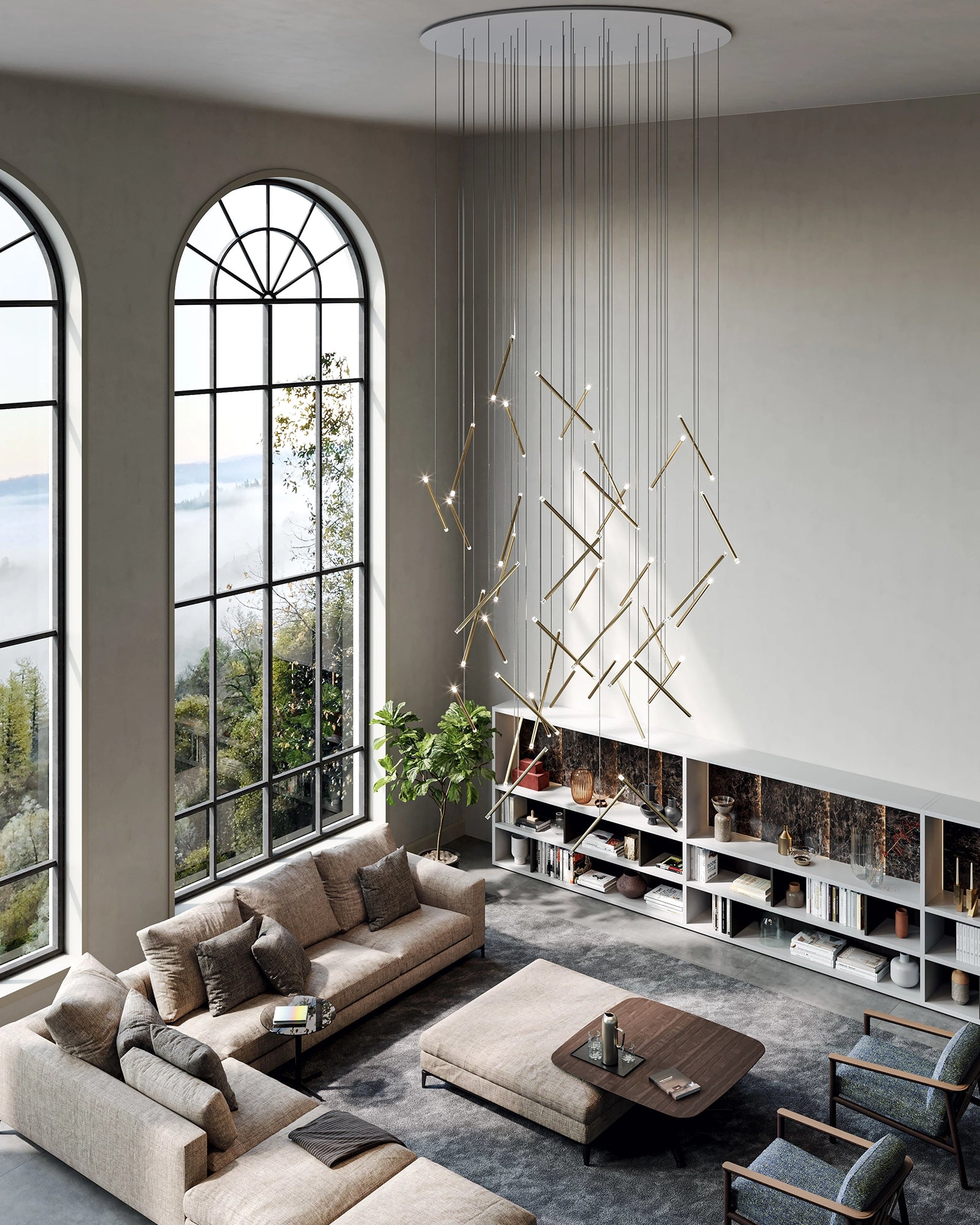 Fancy tube lights online for living room