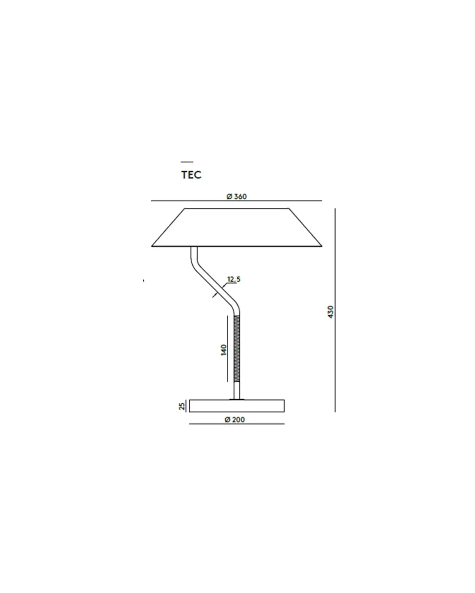 Aider Table Lamp by Aromas Del Campo | Nook Collections