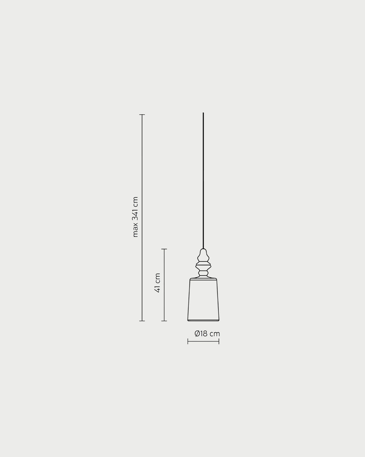 Alibaglass Pendant Light