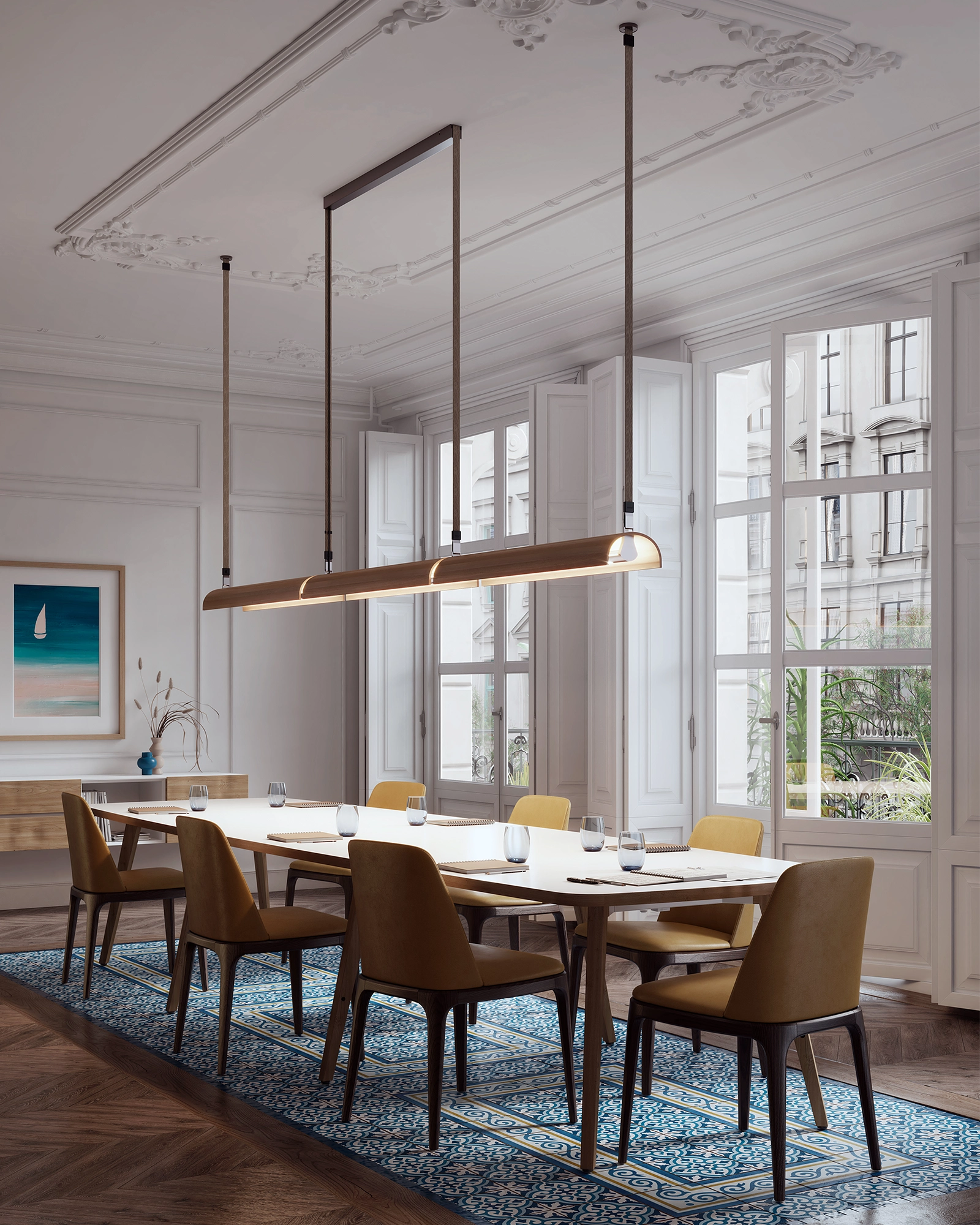 Aluet 2lt Pendant Light
