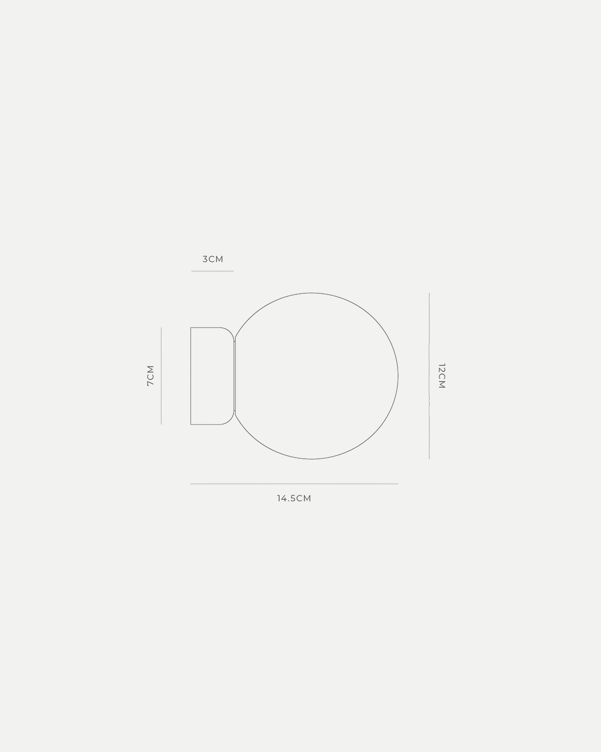 Orb Deco Wall Light