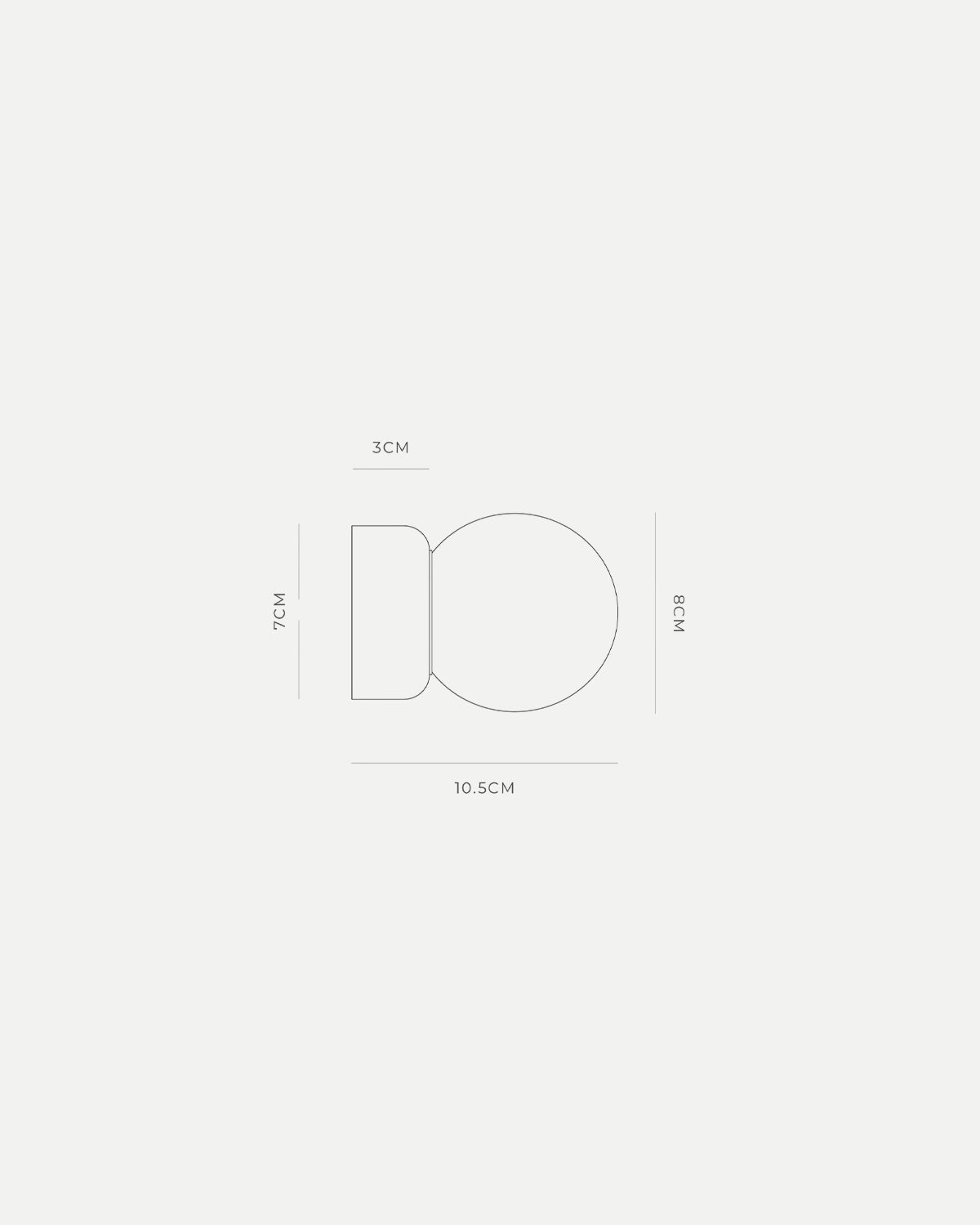 Orb Deco Wall Light