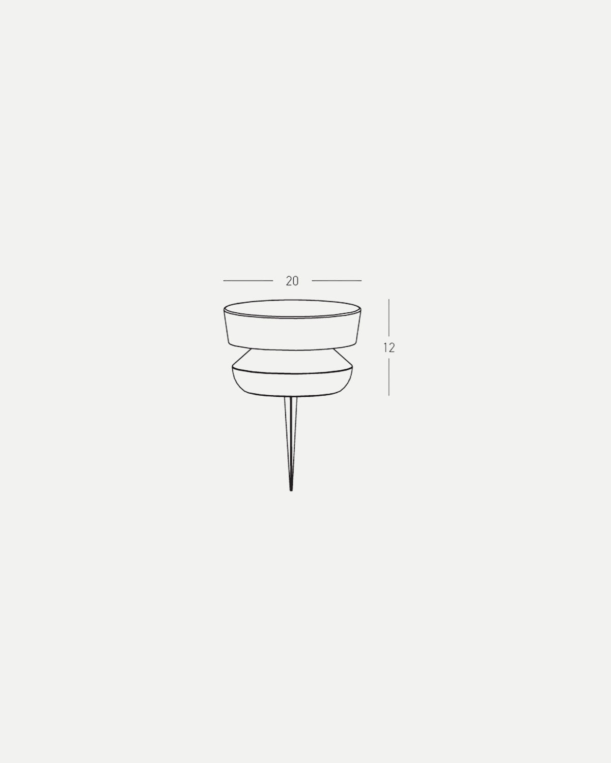 Atlas Concrete Spike Light
