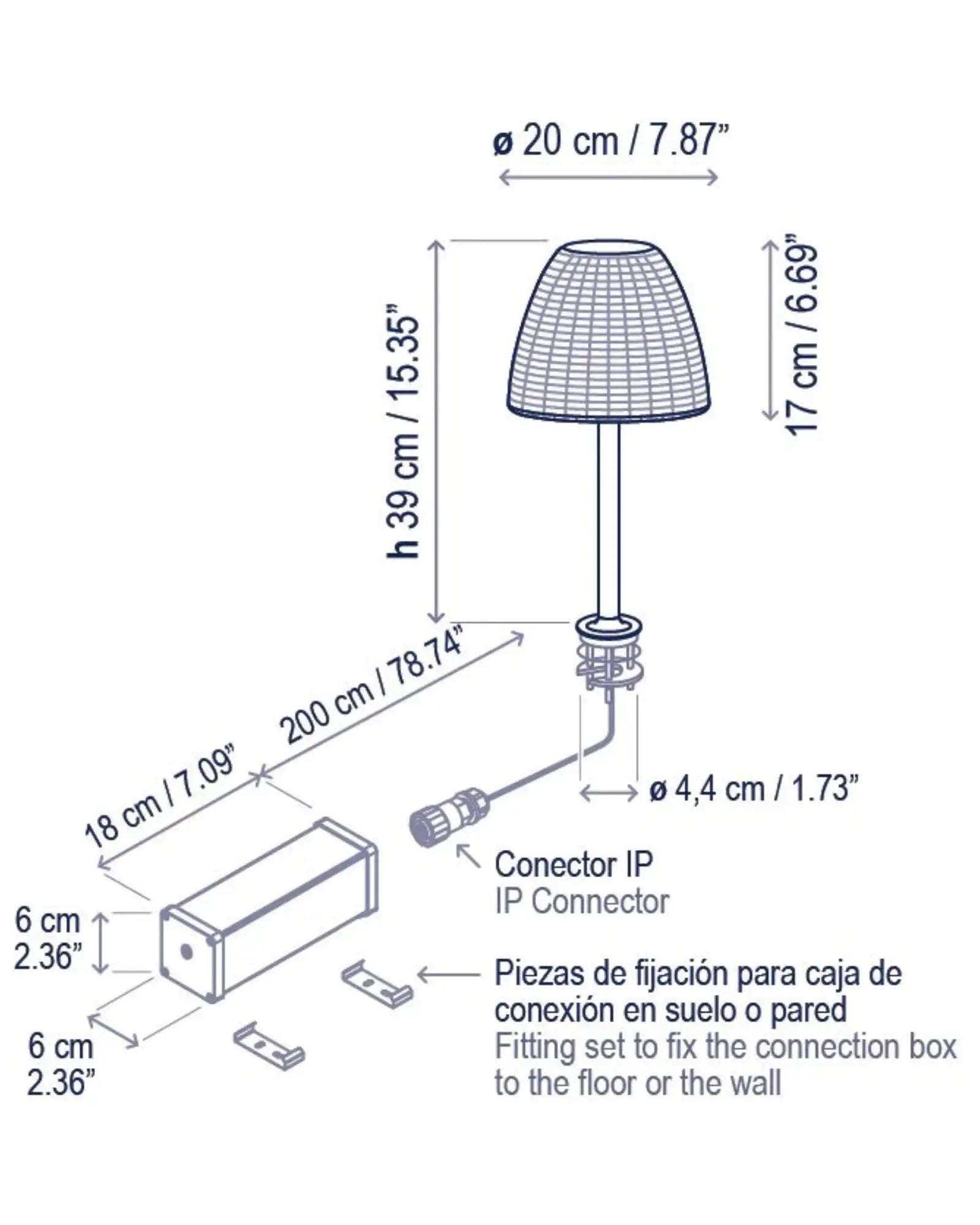 Atticus Outdoor Table Lamp