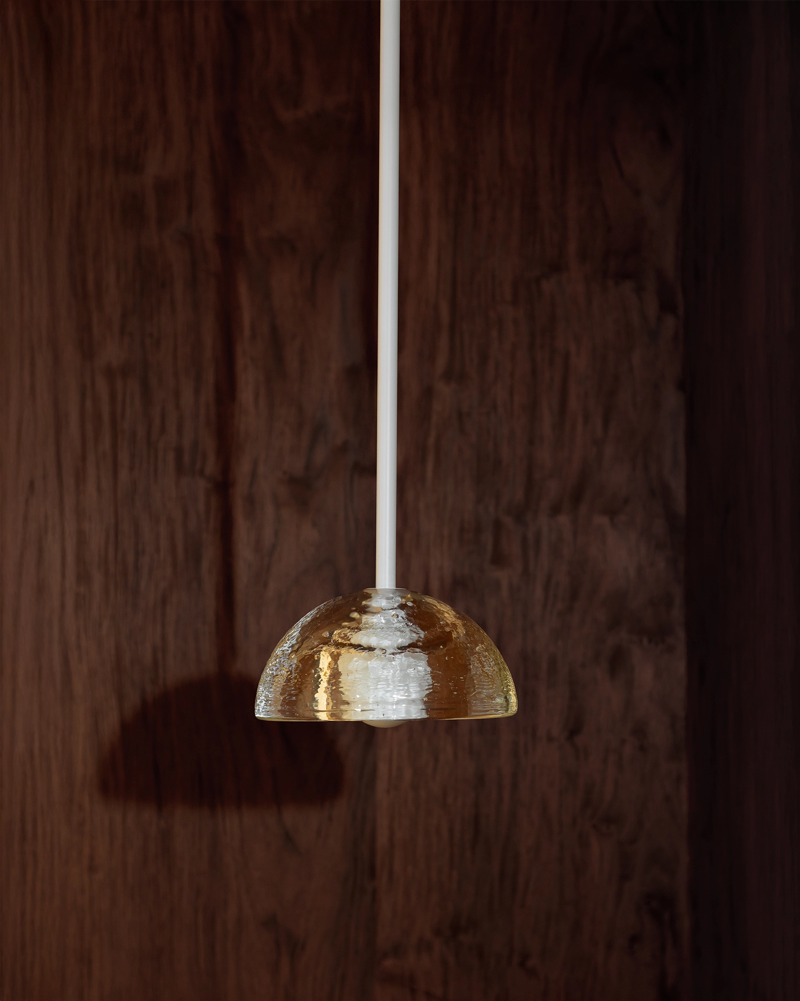 Aurelia Pendant Light, Cast Glass