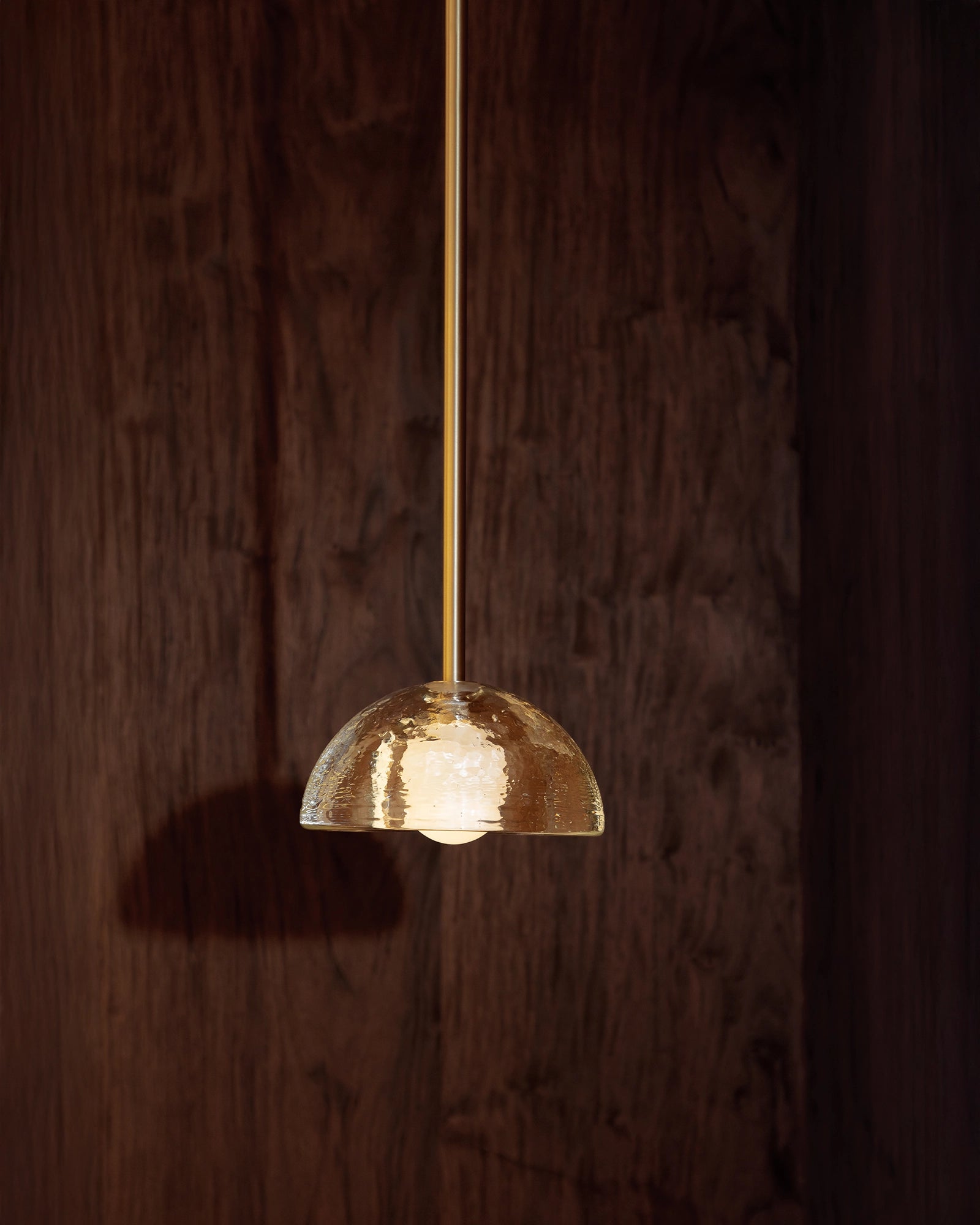 Aurelia Pendant Light, Cast Glass