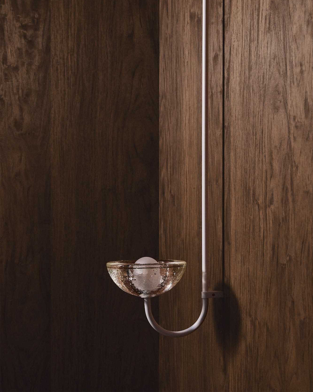 Aurelia Wall Light, Cast Glass
