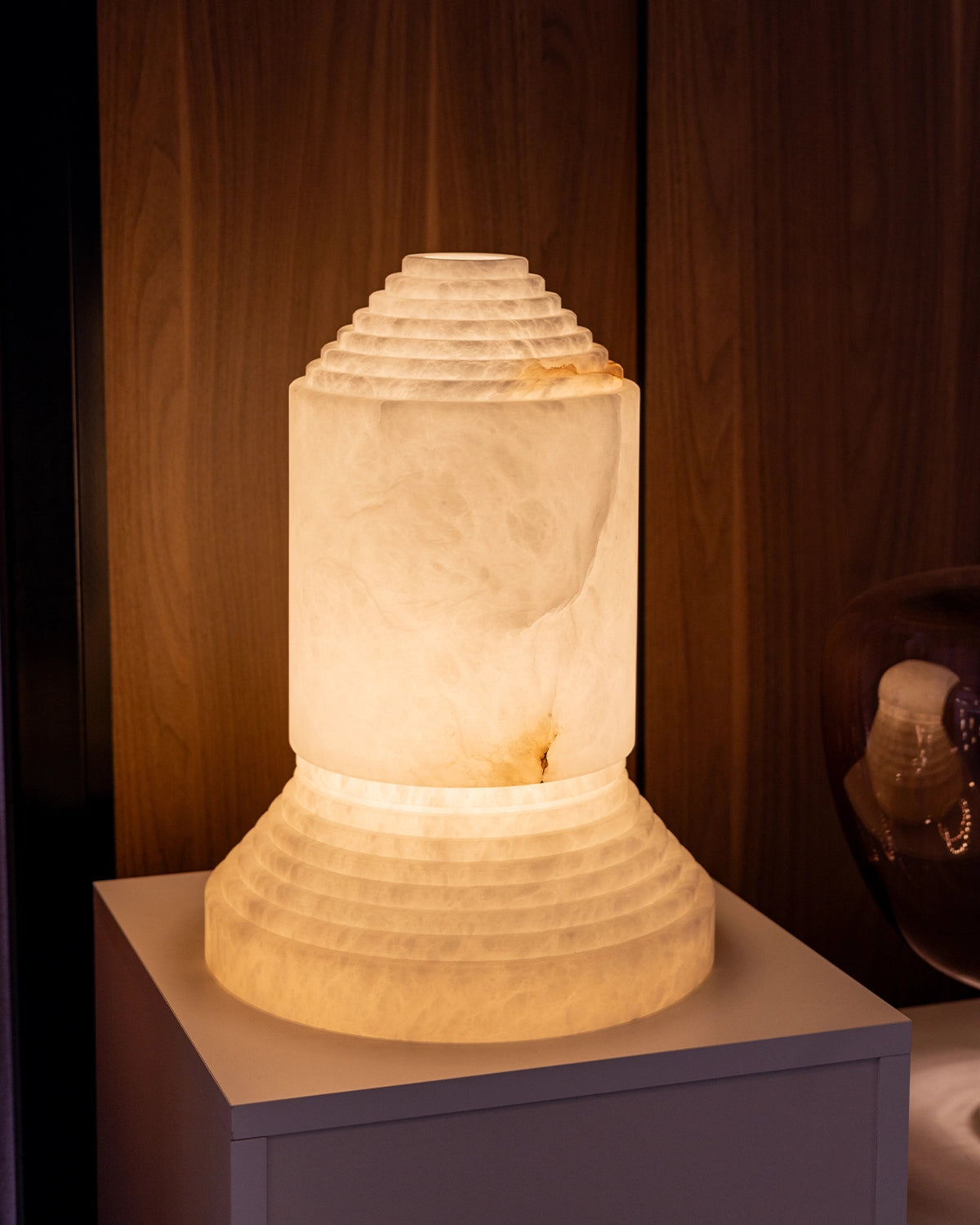 Babel Alabaster Table Lamp- Ex Display