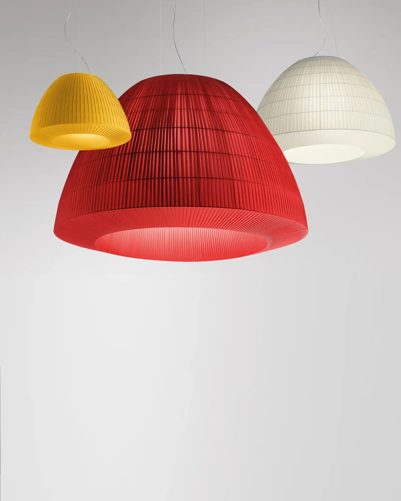 Bell Fabric Pendant Light