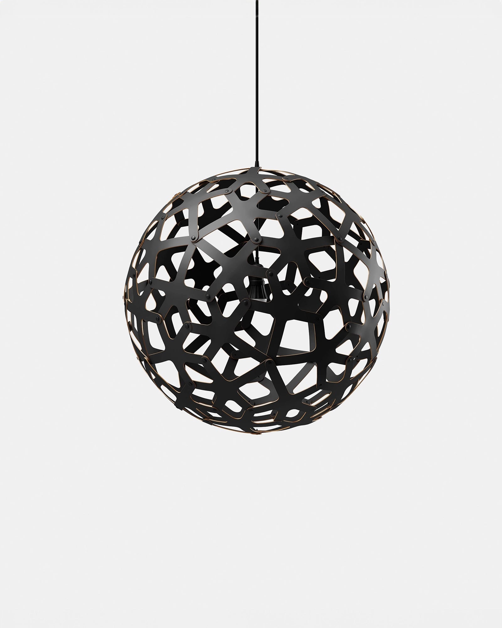 Coral Bamboo Pendant Light