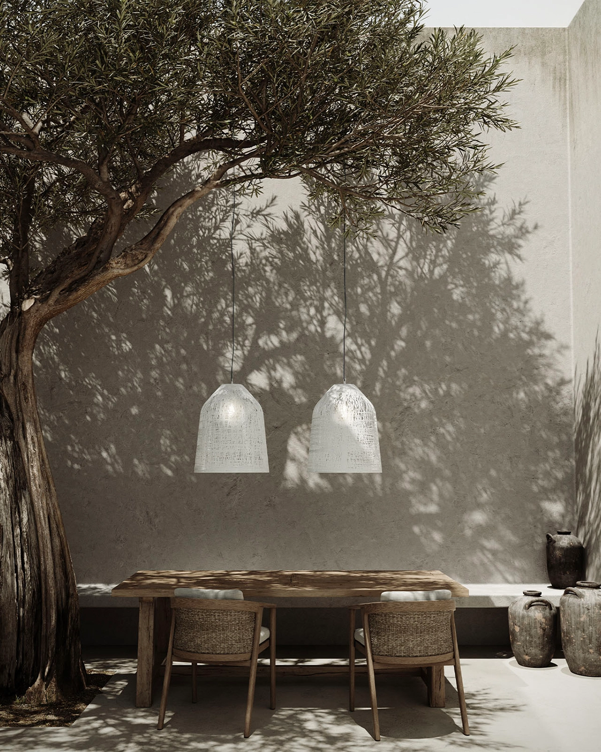 Black Out Outdoor Pendant Light