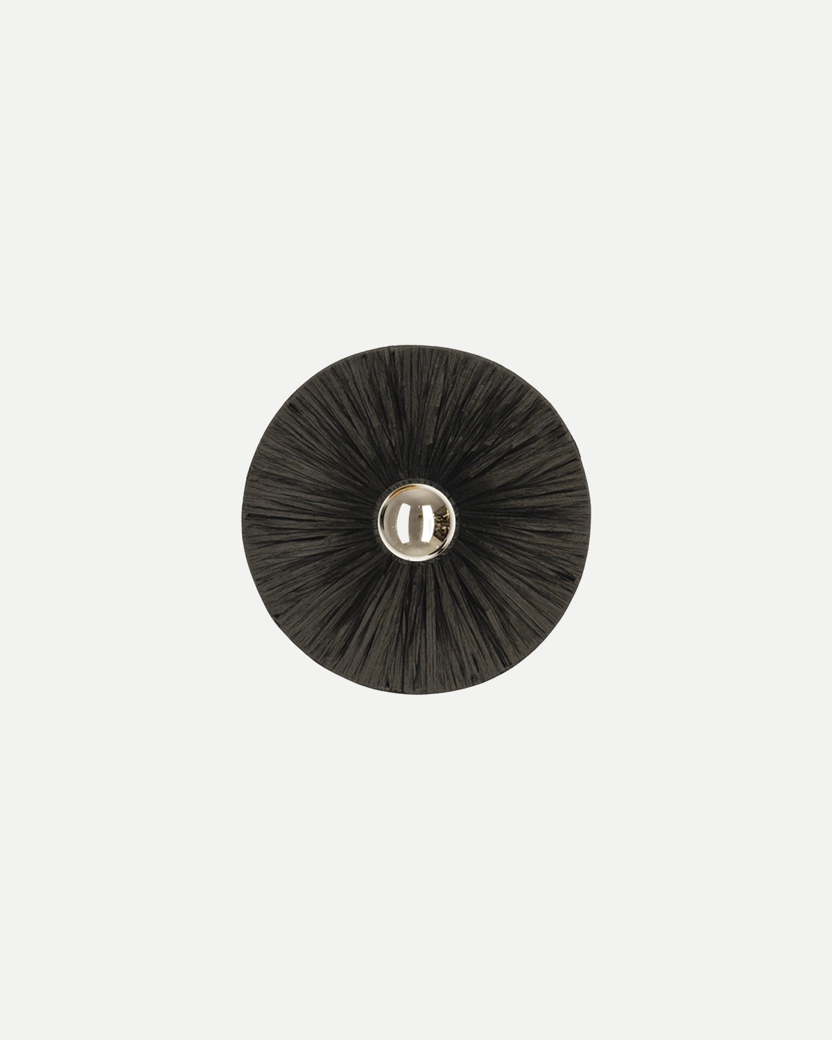 Black Rattan Wall Light