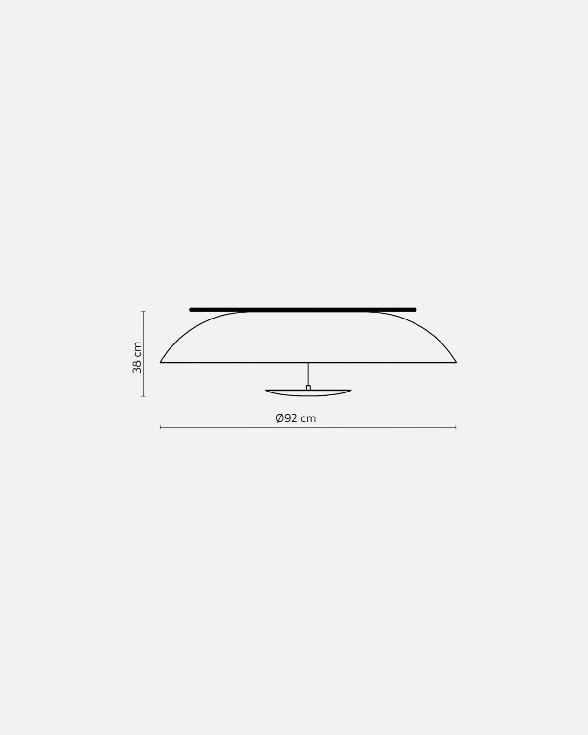 Blanco Ceiling Light