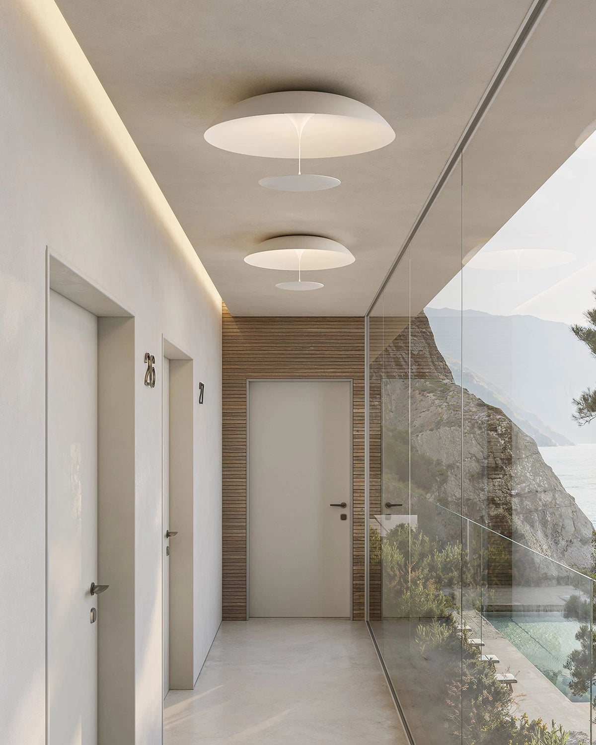 Blanco Ceiling Light