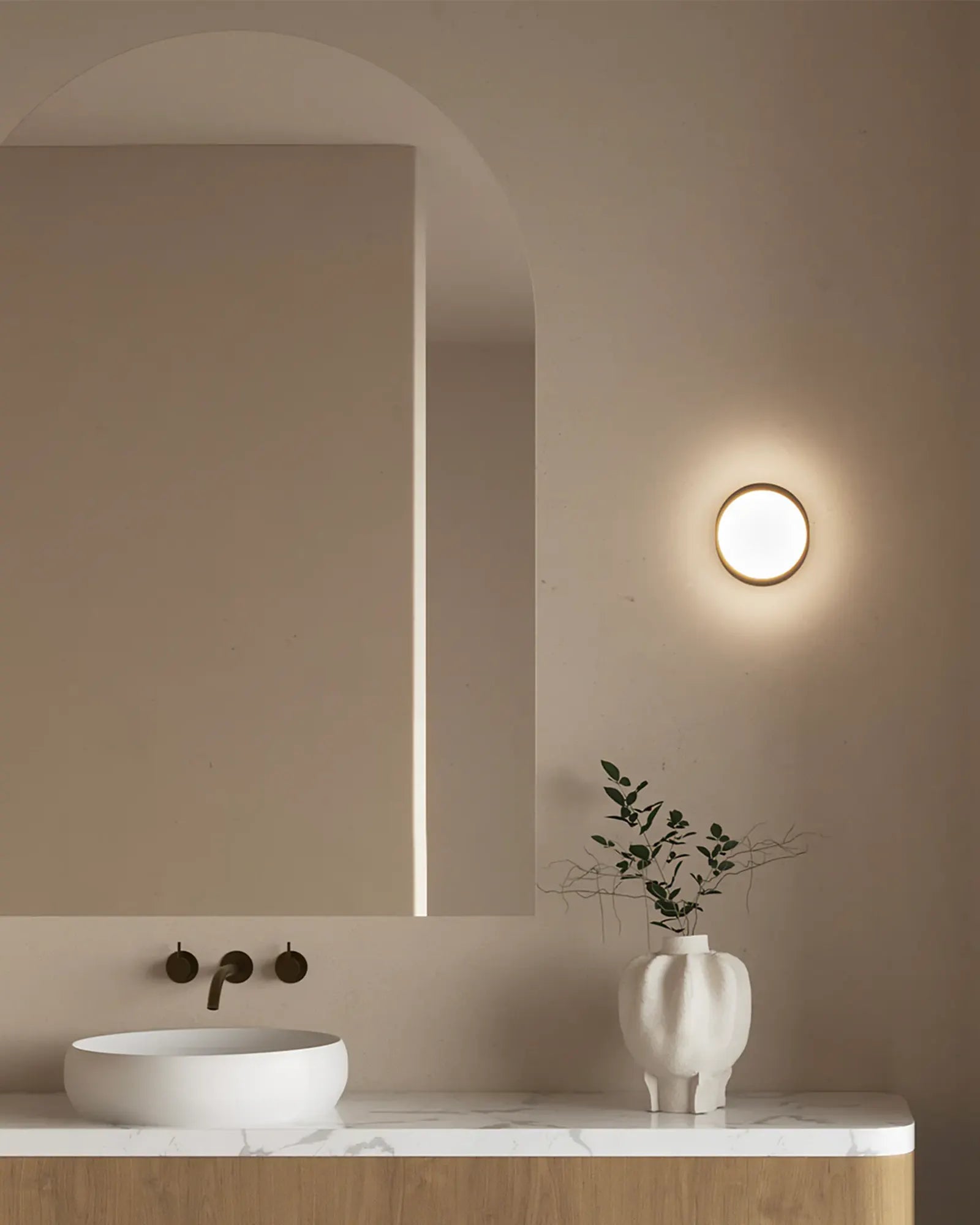 Bode Round Wall/Ceiling Light