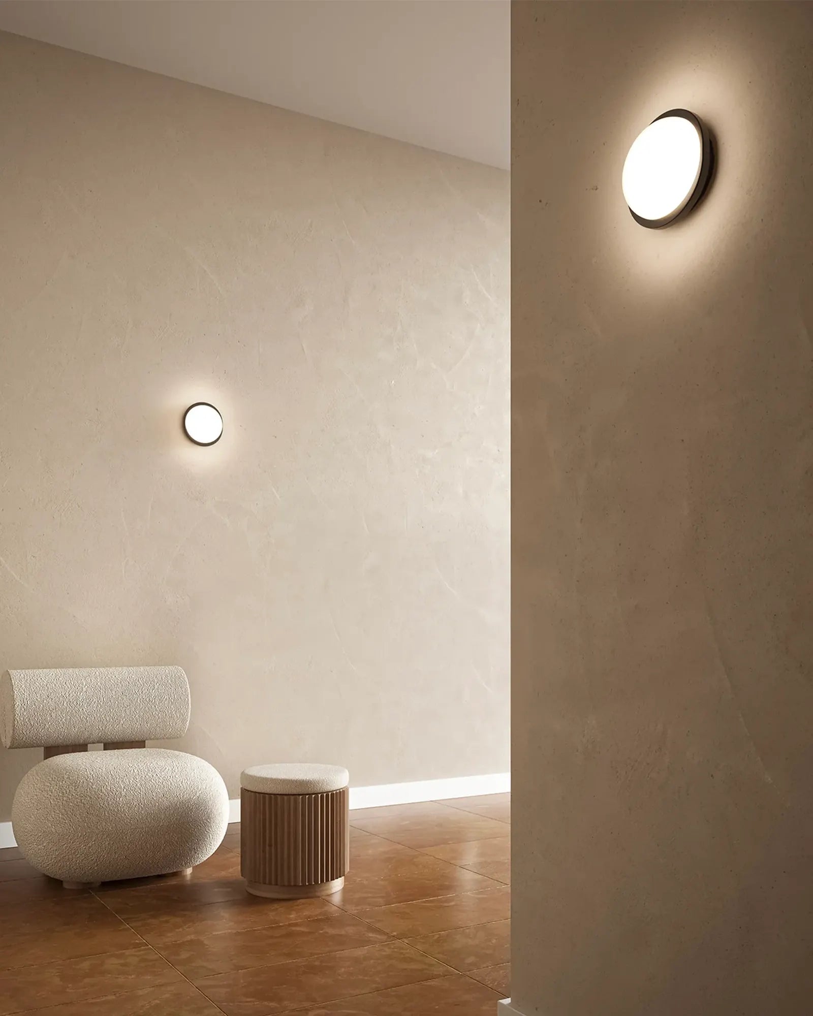 Bode Round Wall/Ceiling Light