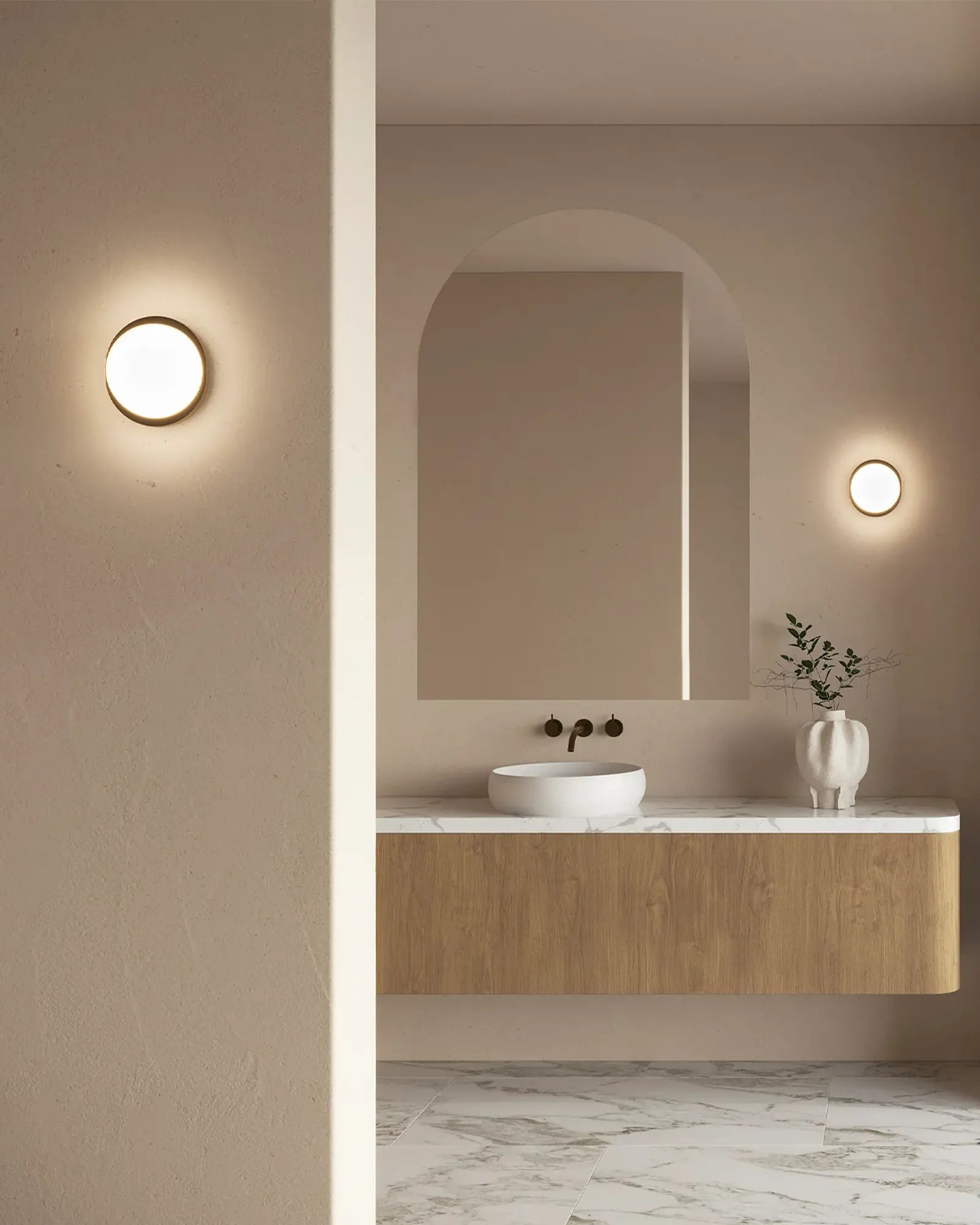 Bode Round Wall/Ceiling Light