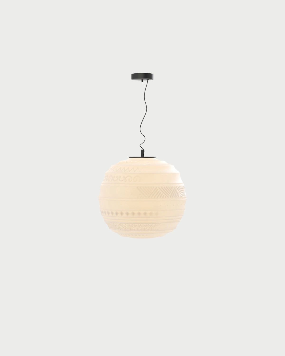 Braille Pendant Light