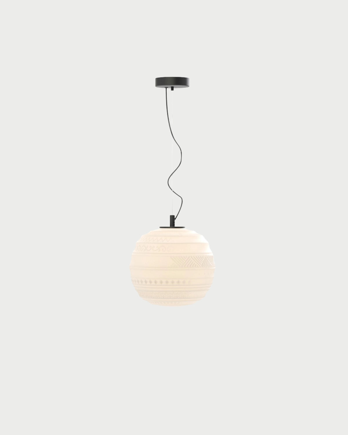 Braille Pendant Light