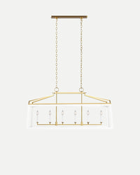 Carlow 6lt Linear Chandelier