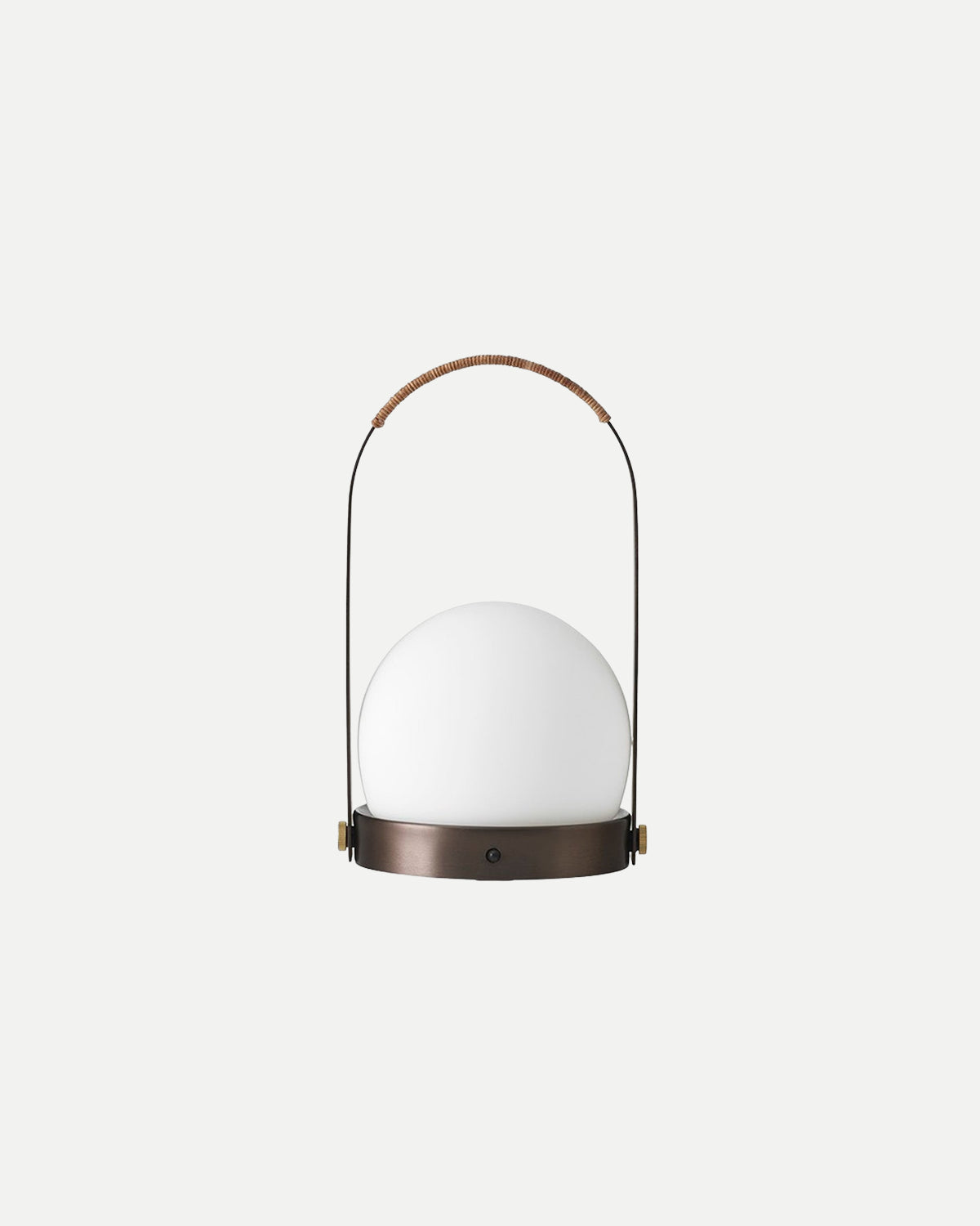 Carrie Leather Portable Table Lamp