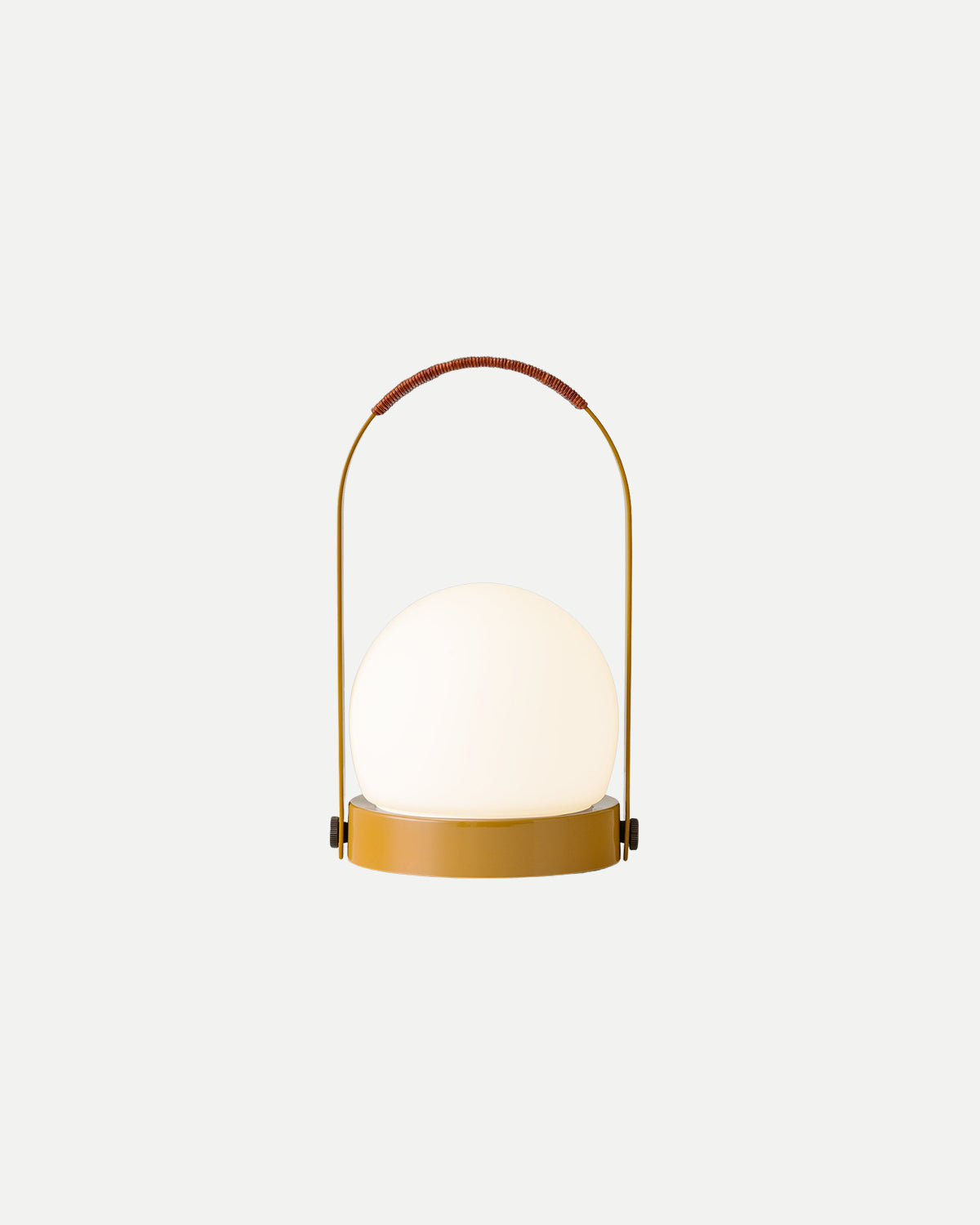 Carrie Leather Portable Table Lamp