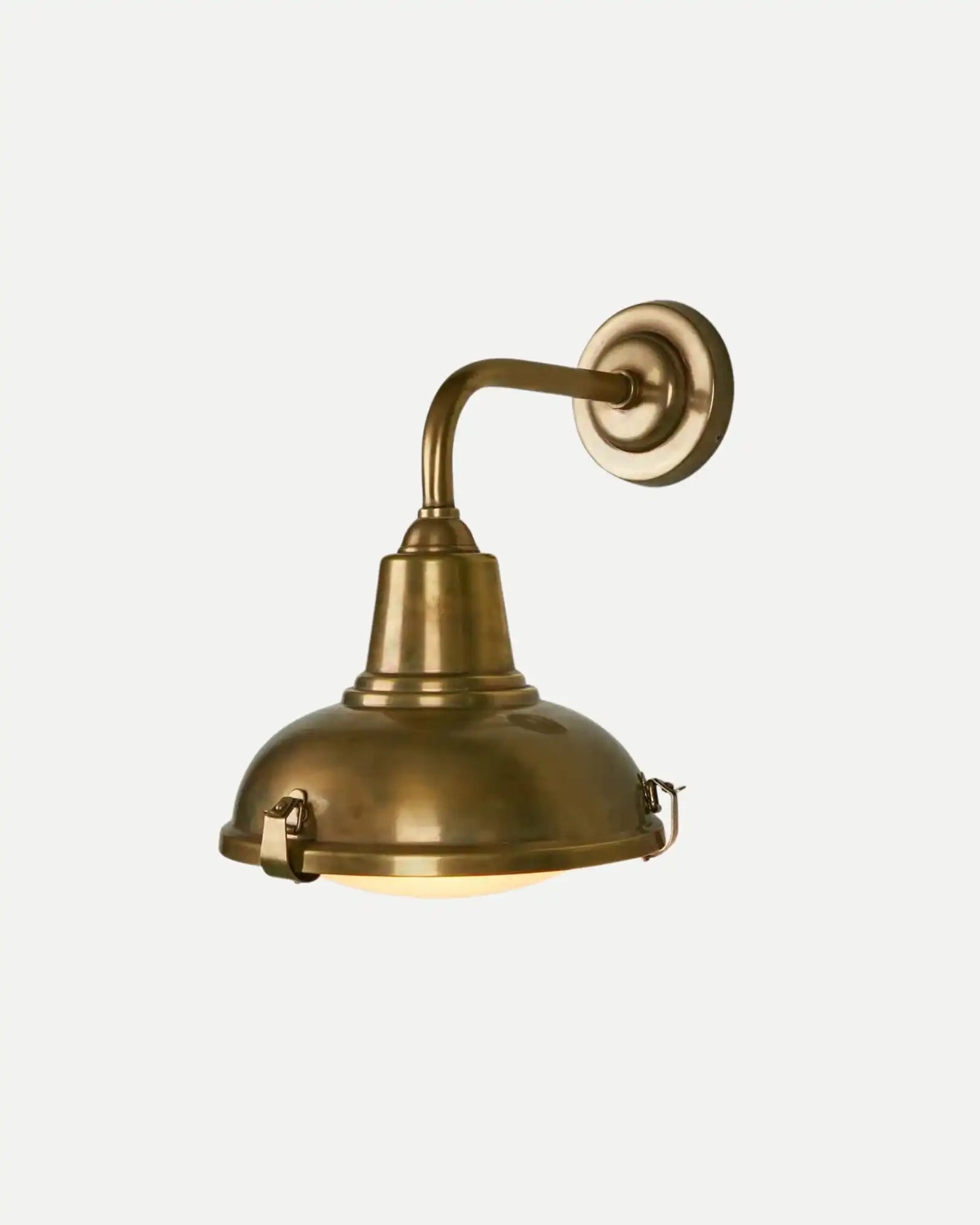 Catalina Outdoor Wall Light Brass by Emac & Lawton | Nook Collections