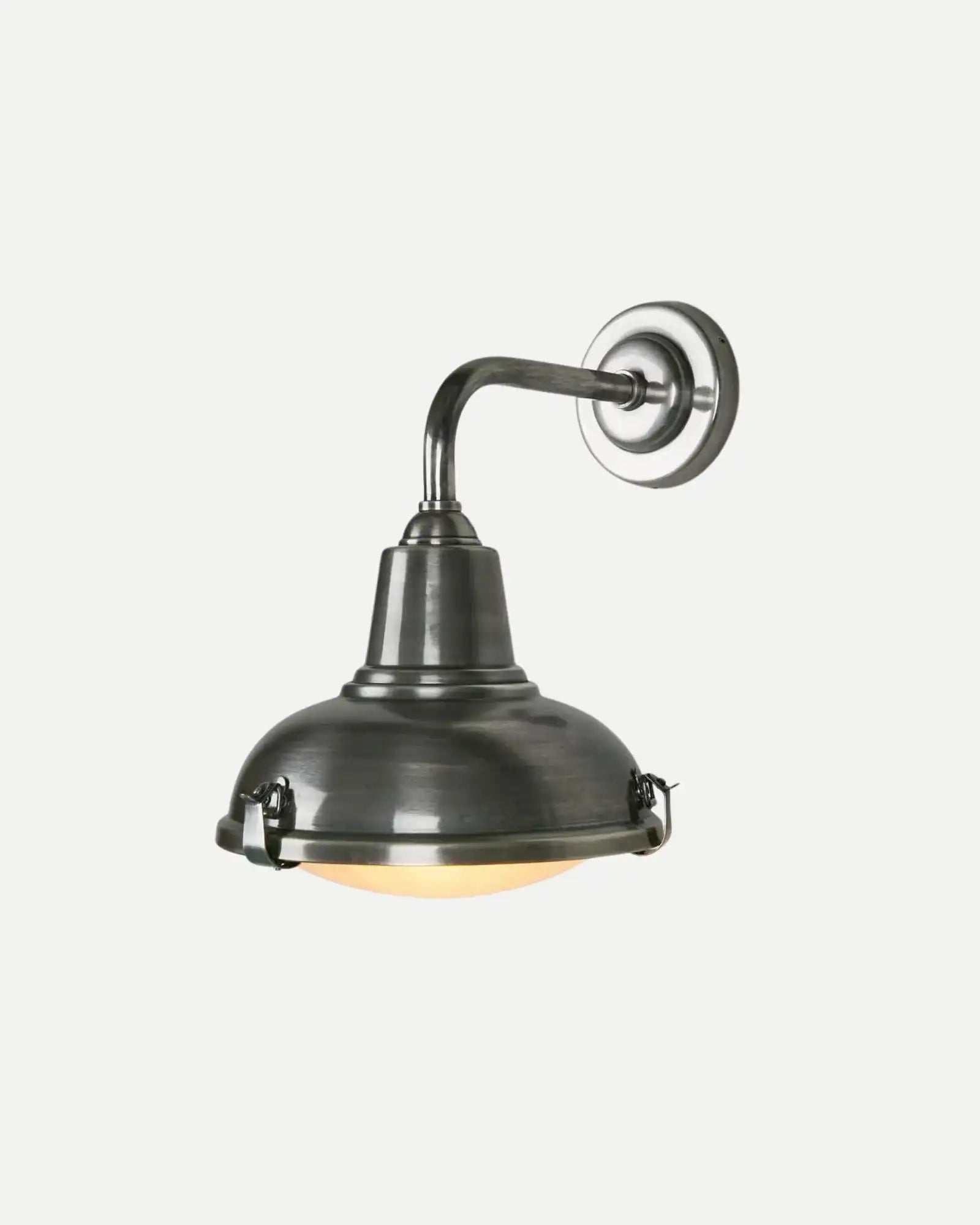 Catalina Outdoor Wall Light Silver by Emac & Lawton | Nook Collections